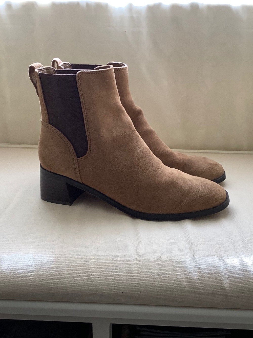 J. CREW | Chelsea Suede Ankle Boots 8.5